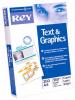 Rey wit papier Text & Graphics A3 160 g/m² - Pak van 250 vel