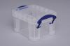 Really Useful Boxes transparante opbergdoos 0,14 liter transparant