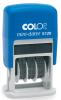 Colop mini-datumstempel 4mm blauw Frans