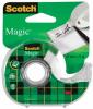 Scotch® plakband Magic Tape 19mmx25M - Blister met dispenser & 1 rolletje