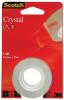Scotch® plakband Crystal 19mm x 25m - Blister met 1 rol - Set van 12 blisters