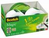 Scotch® plakband Magic Tape 19mm x 25m - Dispenser met 3 rollen - Set van 12 stuks
