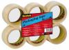 Scotch verpakkingstape transparant uit PP transparant 50mm x 66M - Pak van 6 stuks