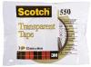 Scotch® plakband 550 transparant 12mm x 66M