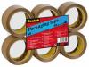 Scotch verpakkingstape bruin uit PP transparant 50mm x 66M - Pak van 6 stuks