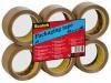 Scotch verpakkingstape bruin uit PP transparant 50mm x 66M - Pak van 6 stuks