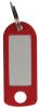 Sleutelhanger 55x22 mm rood - Doos van 100 stuks