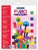 Staedtler boetseerpaste Fimo Soft - Set met 9 halve blokken