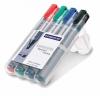 Staedtler merkstift Lumocolor flipchart schuine punt - Box met 4 stuks