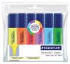 Staedtler overlijner Textsurfer Classic - Etui van 6 stuks