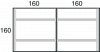 Ring vergadertafel 320 x 160 cm inclusief kabelgoten