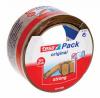 Tesa verpakkingsplakband strong PP bruin 66 mm x 50 m - Pak van 6 stuks