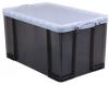 Really Useful boxes opbergdoos transparant smoke 84 ltr