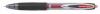 Uni-ball intrekbare roller Signo RT207 Needle rood - Pak van 12 stuks
