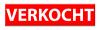 Sticker VERKOCHT per 10 stuks
