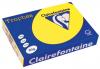 Clairefontaine gekleurd papier Trophée Intens A4 80 g/m² zonnegeel - Pak van 500 vel