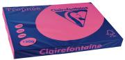 Clairefontaine gekleurd papier Trophée Intens A3 120g/m² fuchsia 