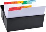 Exacompta tabbladen voor systeemkaartenbakken - 25 tabs van A5 formaat