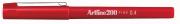 Artline fineliner 200 rood