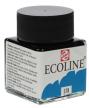 Talens Ecoline vloeibare waterverf 30 ml - hemelsblauw (cyaan)