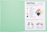 Exacompta dossiermap Jura A4 zachtgroen uit karton 160 g/m² 