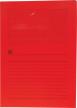 5Star L-map A4 met venster rood - Pak van 100 stuks