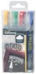 Securit Waterproof krijtmarker medium -  4 stuks in geassorteerde kleuren