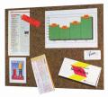 Post-it® zelfklevend memobord 58,5x46 cm bruin