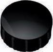 Maul magneet MAULsolid diameter 15 x 7 mm zwart - doos met 10 stuks