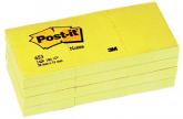 Post-it® Effen notes geel 38x51 mm - Blok van 100 vel - Pak van 12 blokken