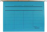 Atlanta hangmappen Alzicht Spectrum folio V-bodem blauw 