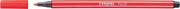 Stabilo viltstift Pen 68 - karmijnrood - Pak van 10 stuks