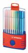 Stabilo viltstift Pen 68 Colorparade - Plastic houder met assortiment van 20 vil