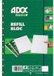 Adoc Refill briefblok A4 geruit 5 mm 