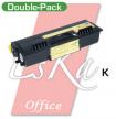 EsKa Office compatibele toner zwart Brother TN-6600 double pack 