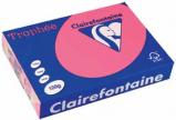 Clairefontaine gekleurd papier Trophée Intens A4 120 g/m² fuchsia 