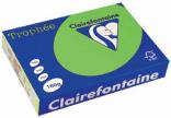 Clairefontaine gekleurd papier Trophée Intens A4 160 g/m² grasgroen