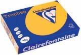Clairefontaine gekleurd papier Trophée Intens A4 80 g/m² zonnebloemgeel 