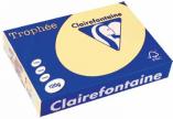 Clairefontaine gekleurd papier Trophée Pastel A4 120 g/m² kanariegeel