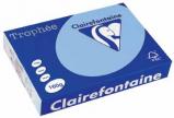 Clairefontaine gekleurd papier Trophée Pastel A4 160 g/m² blauw tradewind