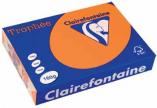 Clairefontaine gekleurd papier Trophée Pastel A4 160 g/m² oranje 