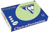 Clairefontaine gekleurd papier Trophée Pastel A4 groen - 160 g/m² - Pak van 250 