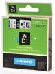 Dymo D1 tape - labeltape 19 mm x 7M zwart/wit