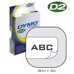 Dymo D2 tape - labelcassette 19 mm x 10 M wit