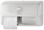 Europroducts Duo toiletrolhouder dispenser 'Pearl White'