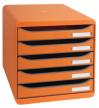 Exacompta ladenblok Big Box Plus Classic 5 laden oranje