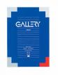Gallery schrijfblok A5 geruit 5mm - Kopgelijmd - Blok van 100 vel