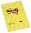 Post-it® Notes 102 x 152 mm - Geruit 5 mm - Pak van 6 blokken