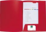 Exacompta presentatiemap A4 soepel polypropyleen Krea Cover rood 