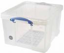 Really Useful Boxes transparante opbergdoos 42 liter